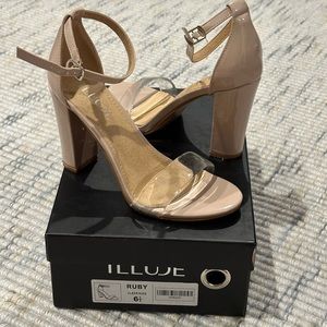 6.5 nude heels